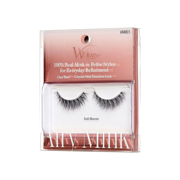 KISS - V-LUXE AIRY MINK LASHES 01 - SOFT BREEZE