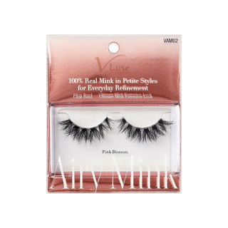 KISS - V-LUXE AIRY MINK LASHES 02 - PINK BLOSSOM