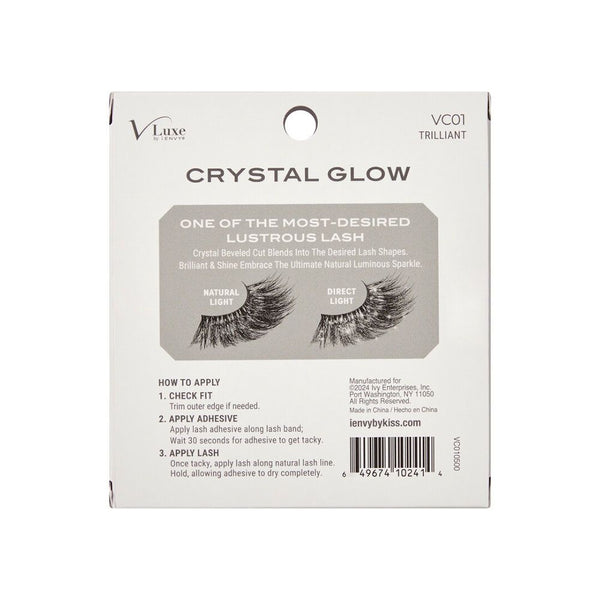 KISS - V-LUXE CRYSTAL GLOW COLLECTION LASHES - TRILLIANT