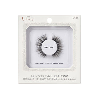 KISS - V-LUXE CRYSTAL GLOW COLLECTION LASHES - TRILLIANT