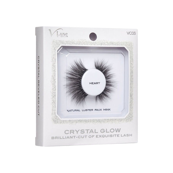 KISS - V-LUXE CRYSTAL GLOW COLLECTION LASHES - HEART