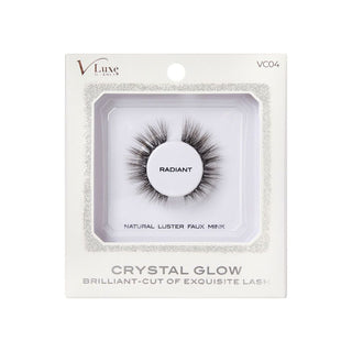 KISS - V-LUXE CRYSTAL GLOW COLLECTION LASHES - RADIANT