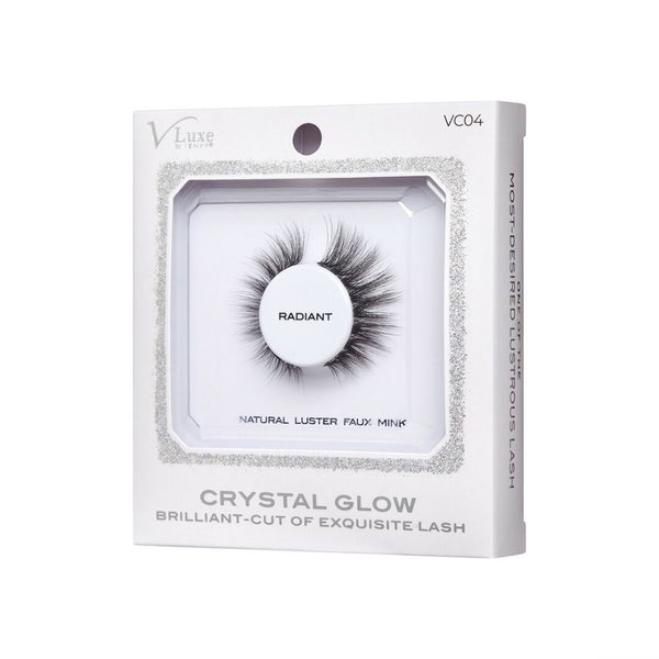 KISS - V-LUXE CRYSTAL GLOW COLLECTION LASHES - RADIANT