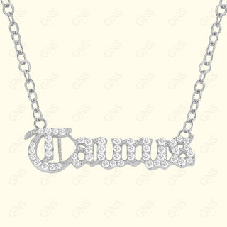 GNS - Silver Taurus Necklace (ZODIAC04S)