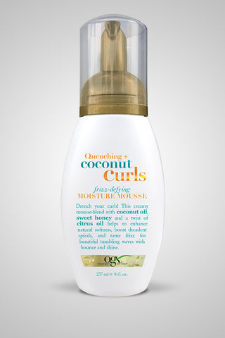 OGX - Quenching Plus Coconut Curls Frizz Defying Moisture Mousse