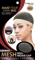 Qfitt - Sili Band Mesh Wig and Weave Cap (3 Colors Available)