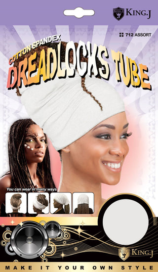 Qfitt - Cotton Spandexx Dreadlocks Tube BLACK