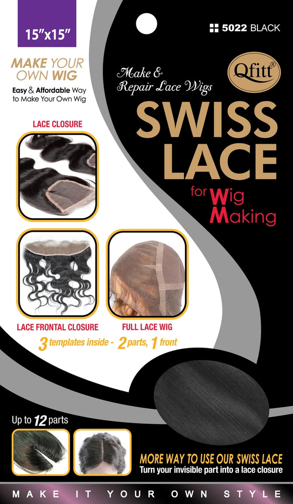 Qfitt - SWISS LACE #5022 BLACK