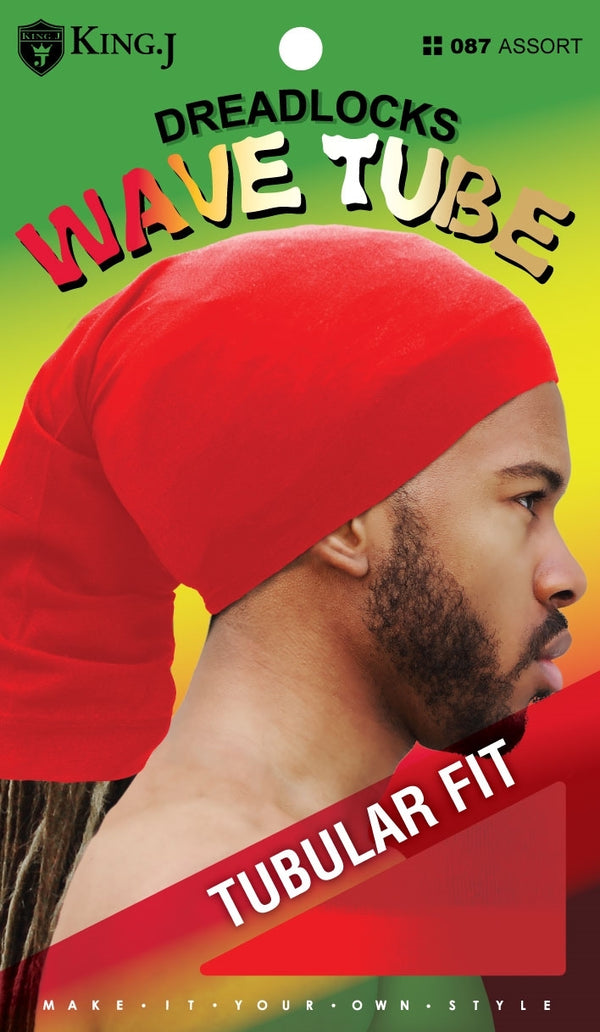 King.J DREADLOCKS Wave Tube - Tubular Fit - Assort #087