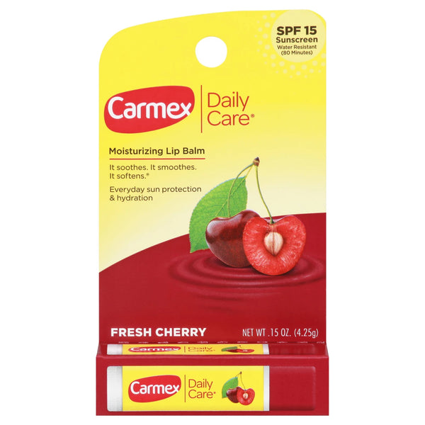 Carmex - Daily Moisturizing Lip Balm Fresh Cherry Stick