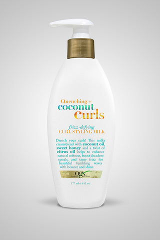 OGX - Quenching Coconut Curls frizz-defying Curl Styling Milk