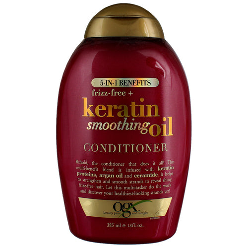OGX - 5-IN-1 Benefits Frizz Free Keratin Smoothing Oil Conditioner