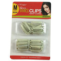 MAGIC COLLECTION - Wig Clips Snap Comb 12PCs Medium BLONDE