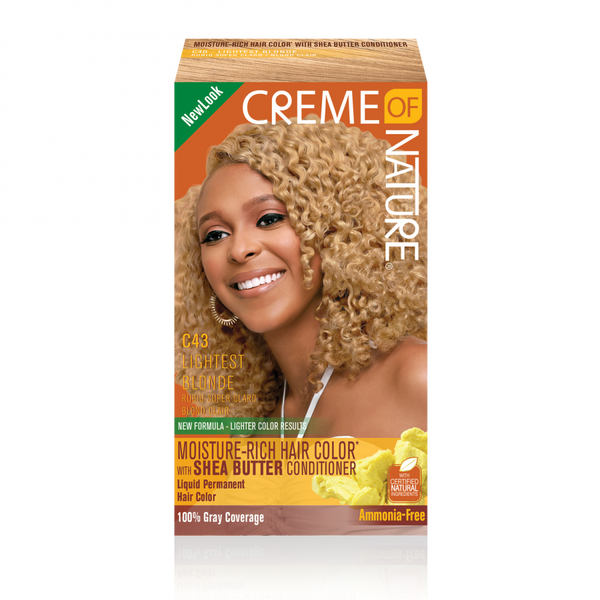 Creme of Nature - Moisture-Rich Hair Color with Shea butter C43 LIGHTEST BLONDE