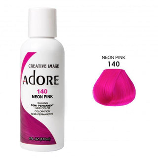 Buy 140-neon-pink Adore - Semi-Permanent Hair Dye