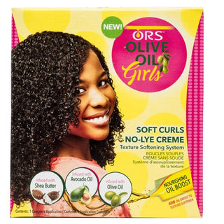 ORS - Olive Oil Girls Soft Curls No-Lye Creme Texture Softening System