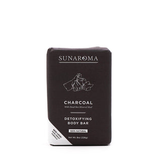 SUNAROMA - Charcoal Detoxifying Body Bar