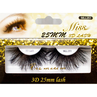 MISS - 3D PREMIUM NATURAL 25MM 3D LASH (MLL251)