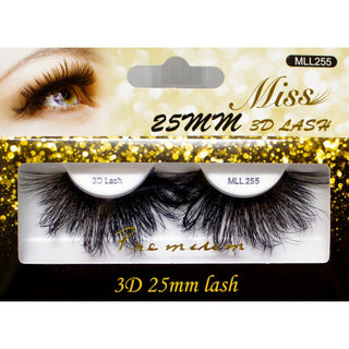 MISS - 3D PREMIUM NATURAL 25MM 3D LASH (MLL255)