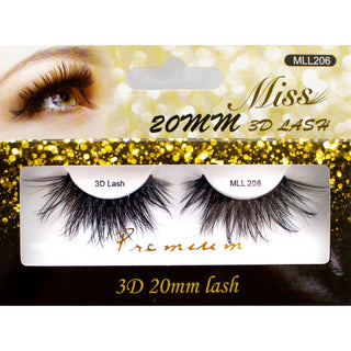 MISS - PREMIUM 3D 20MM LASH (MLL206)