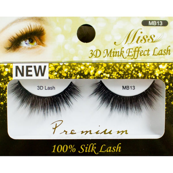 MISS - PREMIUM 3D MINK EFFECT LASH (MB13)