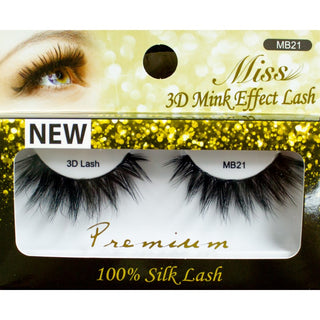 MISS - PREMIUM 3D MINK EFFECT LASH (MB21)