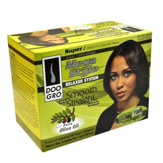 DOO GRO - No-Lye Mega Style Relaxer System Smooth Straight SUPER