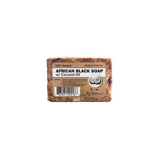 By Natures - 100% Natural African Black Soap With Coconut Oil