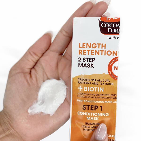 Palmer's - Cocoa Butter Length Retention 2 Step Mask 1.0oz