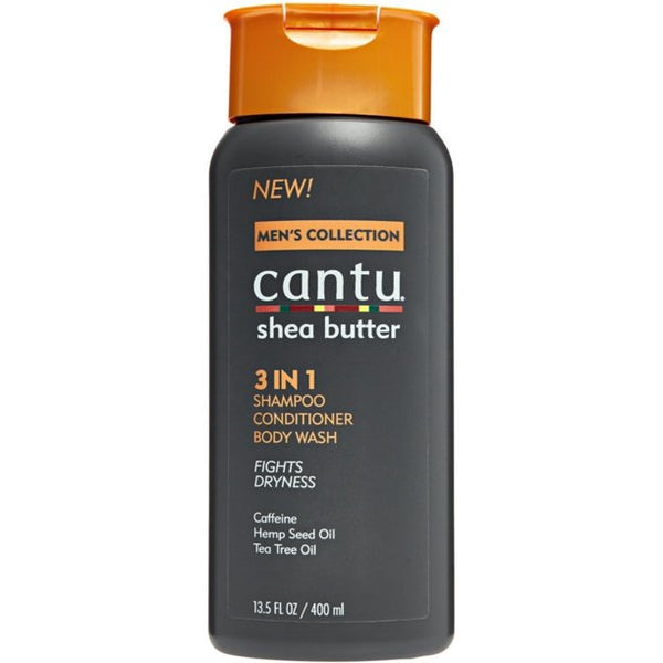 Cantu - Men's Collection Shea Butter 3-In-1 Shampoo Conditioner Body Wash