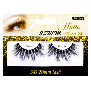 MISS - 3D PREMIUM NATURAL 25MM 3D LASH (MLL253)