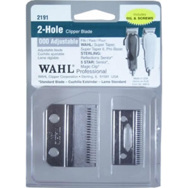 WAHL - 2-Hole Clipper Blade 2191 000 Adjustable