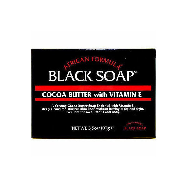 African Formula - Black Soap Cocoa Butter With Vitamin E