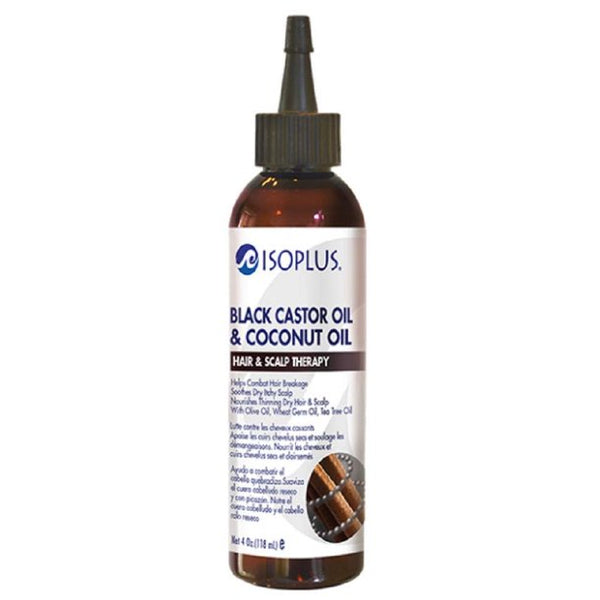 ISOPLUS - Black Castor Oil & Coconut Oil Hair & Scalp Therapy