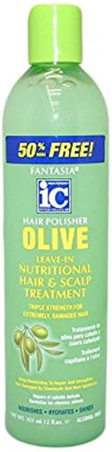 FANTASIA - Hair Polisher Olive Leave-In Nutritional Hair & Scalp Treatment