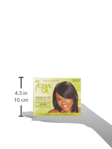 VITALE - V Olive Oil Touch Up Kit Anti-Breakage No-Lye Conditioning Relaxer SUPER