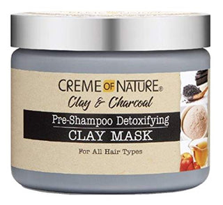 Creme of Nature - Clay & Charcoal Pre-Shampoo Detoxifying Clay Mask