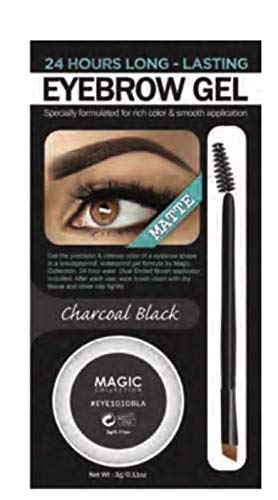 MAGIC COLLECTION - Matte Eyebrow Gel Charcoal Black