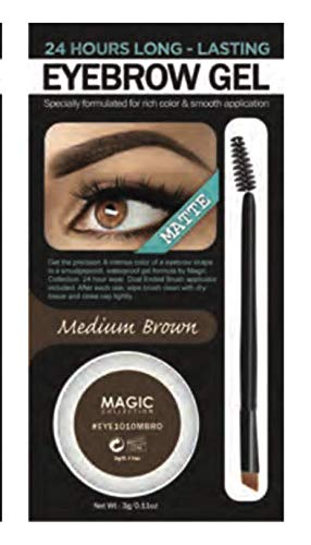 MAGIC COLLECTION - Matte Eyebrow Gel MEDIUM BROWN