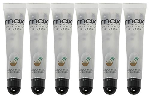 MAX - MakeUp Cherimoya Lip Polish Clear Gloss Coconut Oil