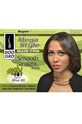 DOO GRO - No-Lye Mega Style Relaxer System Smooth Straight SUPER