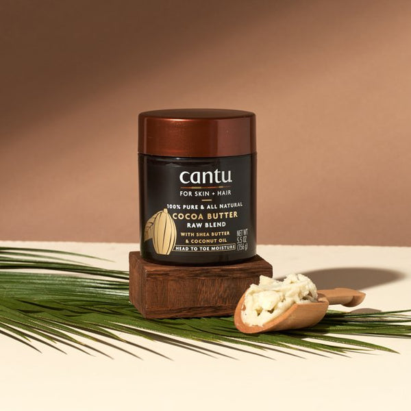 Cantu - For Skin + Hair 100% Pure & All Natural Cocoa Butter Raw Blend