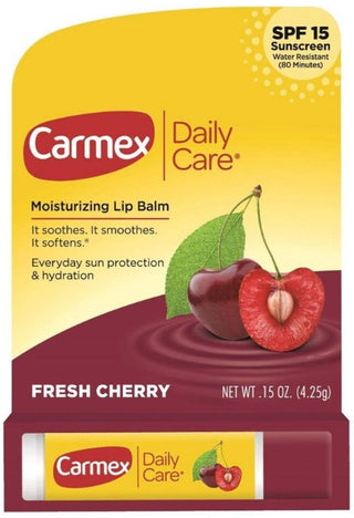 Carmex - Daily Moisturizing Lip Balm Fresh Cherry Stick