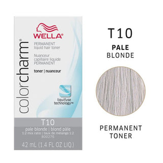 Buy t10-paie-blonde WELLA - Color Charm Permanent Liquid Hair Toner
