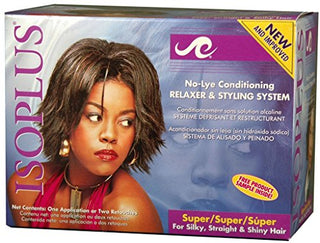 ISOPLUS - No-Lye Conditioning Relaxer & Styling System SUPER