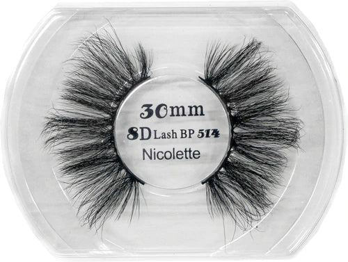 BLACK PINK - 30MM 8D Eyelash Faux Mink