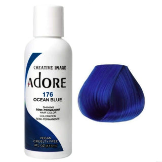 Buy 176-ocean-blue Adore - Semi-Permanent Hair Dye