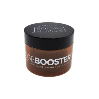 STYLE FACTOR - HIDEOUT Edge Booster Strong Hold Water-Based Pomade Darkest Brown