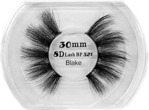 BLACK PINK - 30MM 8D Eyelash Faux Mink