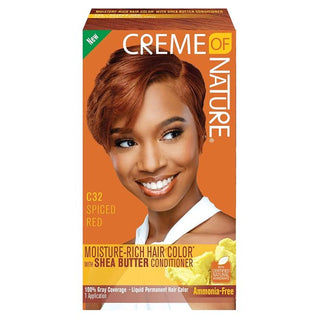 Creme of Nature - Moisture-Rich Hair Color with Shea butter C32 SPICED RED